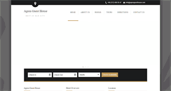 Desktop Screenshot of agoraguesthouse.com